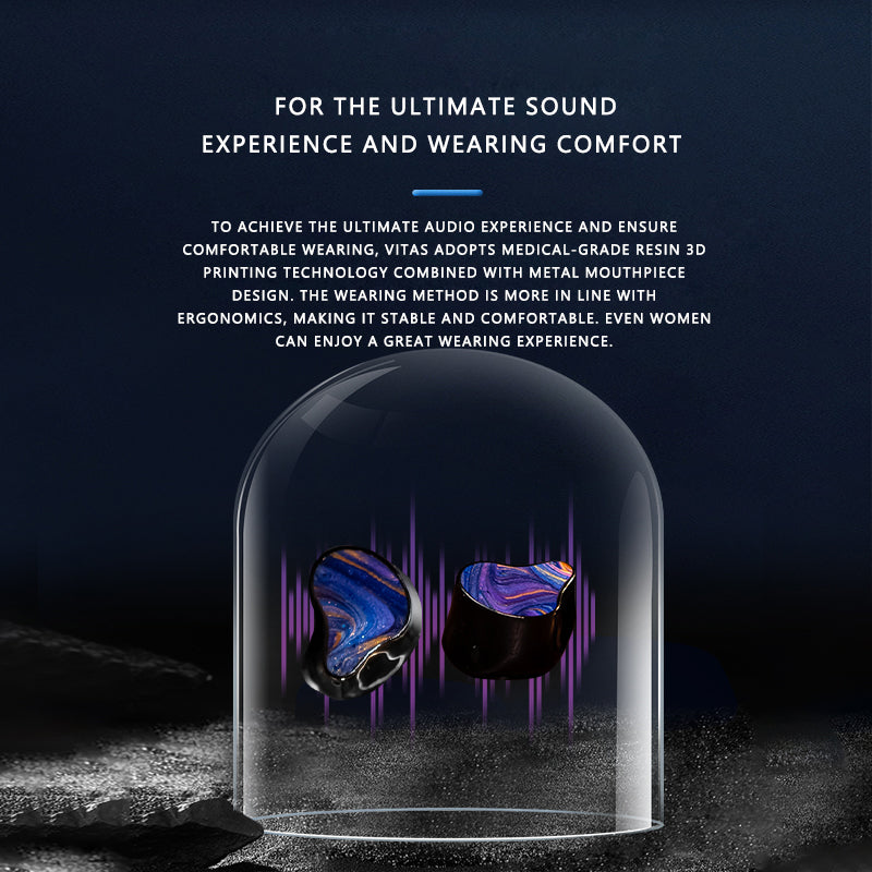 GEEKFLY VITAS 2BA+2PZT+Planar+DD HIFI TWS Bone Conduction Bluetooth Wireless Gaming Music Earbuds Earphone with Audio DAC AMP
