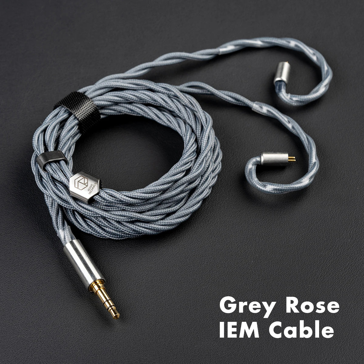 ROSESELSA QTX Value 1DD+6BA IEMs Wired HiFi In-Ear Earphones Monitor Earbuds for Audiophile 2 pin Detachable Cable
