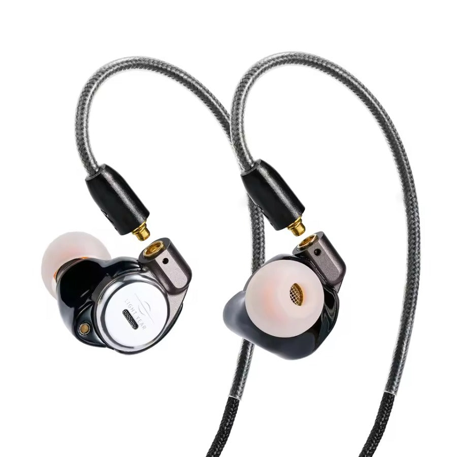 ROSESELSA Star City 5 Pro 1DD+2BA IEMs HiFi in-Ear Wired Earphones Monitor Headphones for Audiophile with Detachable Cable