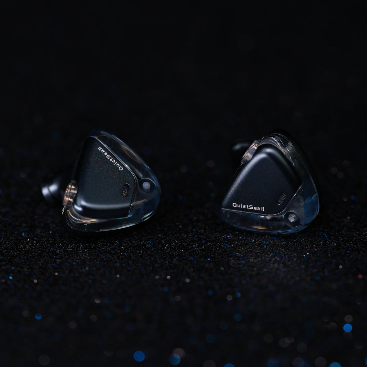 ROSESELSA QuietSea II Dynamic Diaphragm Driver IEM HIFI Wired in Ear Earphones Monitors with Module Cable