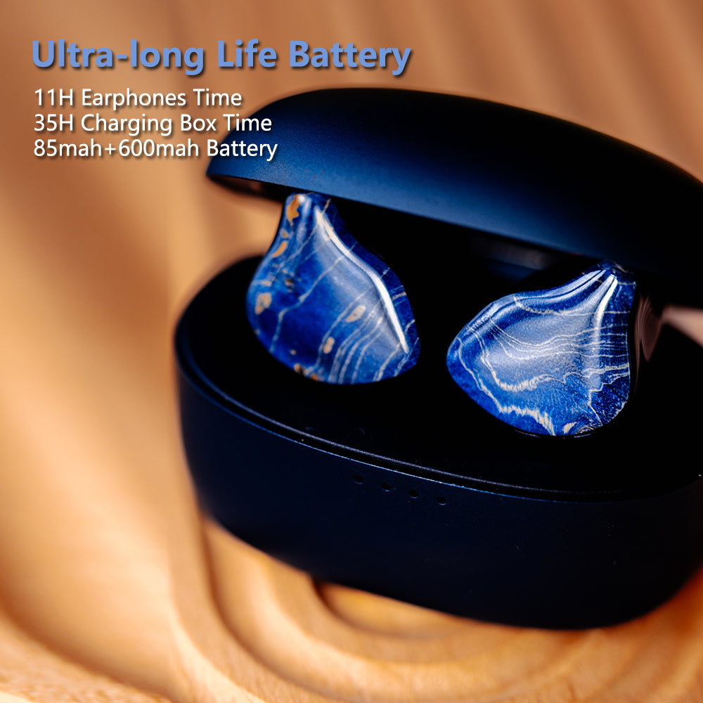 GEEKFLY AMAZING GF5 2BA+2PZT+Dynamic IEMs HIFI TWS Bone Conduction Metal Wireless Bluetooth Gaming Earphone with Audio DAC AMP