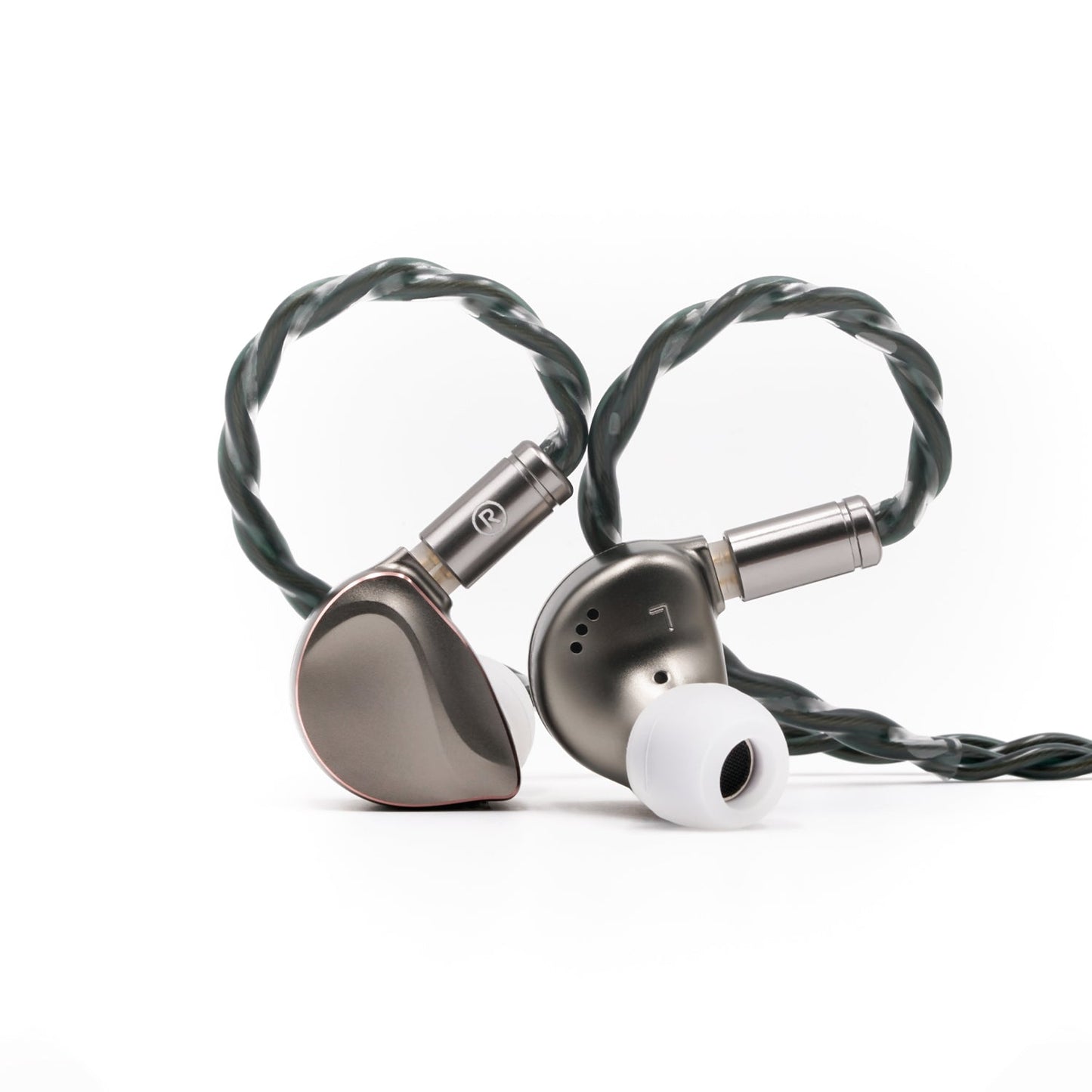 BQEYZ WINTER 2 Bone Conduction IEM HiFi in - ear Wired Earphone Gaming Earbud Monitor Headphones with Copper 3in1 Cable - HIFICHOI