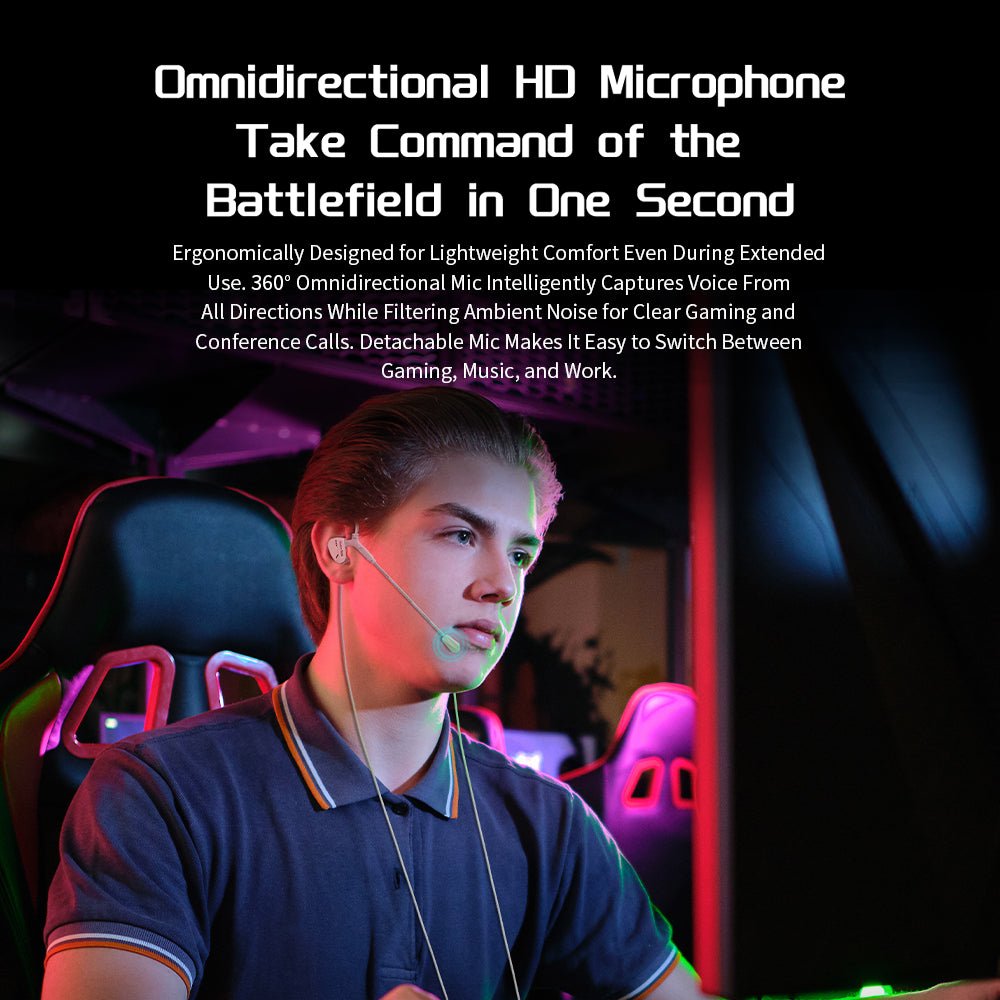 CVJ Shadow Blade HIFI in - ear Wired Earphones Dynamic Driver + Vibration Unit with Tuning Tubes HD MIC Vibration Music Gaming IEM - HIFICHOI