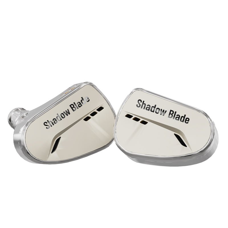 CVJ Shadow Blade HIFI in - ear Wired Earphones Dynamic Driver + Vibration Unit with Tuning Tubes HD MIC Vibration Music Gaming IEM - HIFICHOI