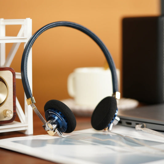 ROSESELSA Distant Mountain 10th Anniversary Edition 40mm DD HIFI On - Ear Headset Outdoor Classic Retro Headphone with RZ - 200m DAC 1 sold - HIFICHOI