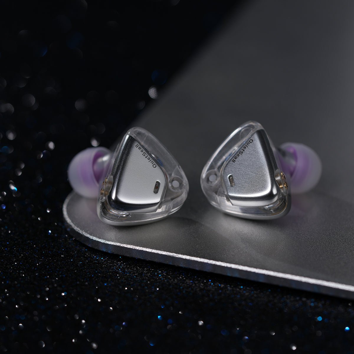 ROSESELSA QuietSea II Dynamic Diaphragm Driver IEM HIFI Wired in Ear Earphones Monitors with Module Cable - HIFICHOI